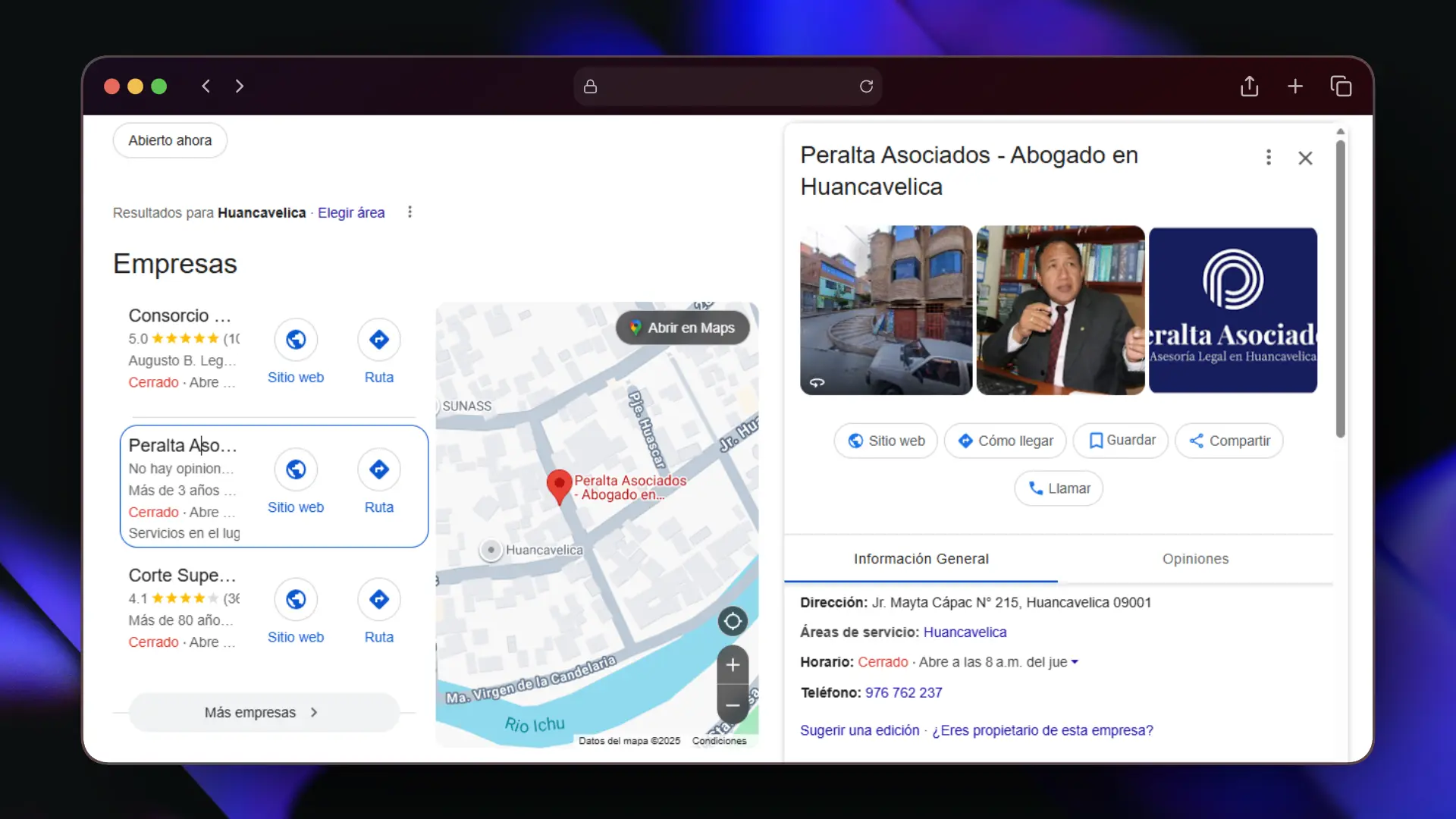 Perfil Google My Business